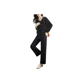 Mo Han Yi Mei Casual Suit Women's Black