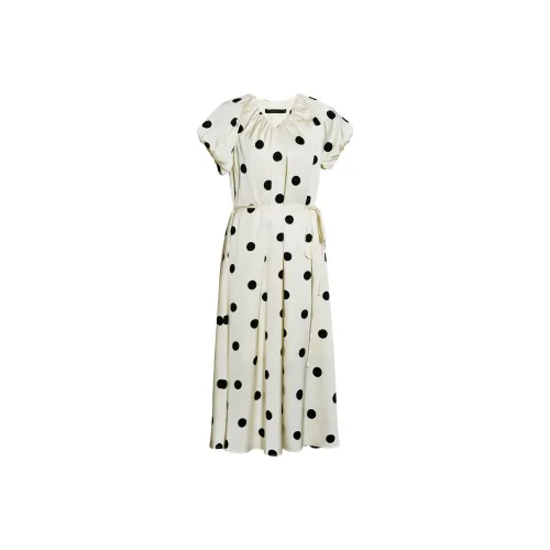 ROEYSHOUSE SS24 Short Sleeved Dress Women's Polka Dot