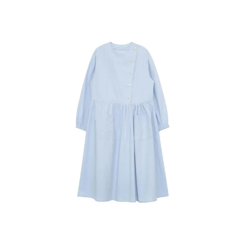 Boutique By Babymoon Long-Sleeved Dresses Women's Blue-0