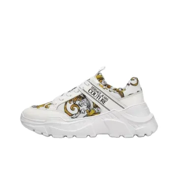 VERSACE JEANS COUTURE Low Top Casual Shoes Men's White
