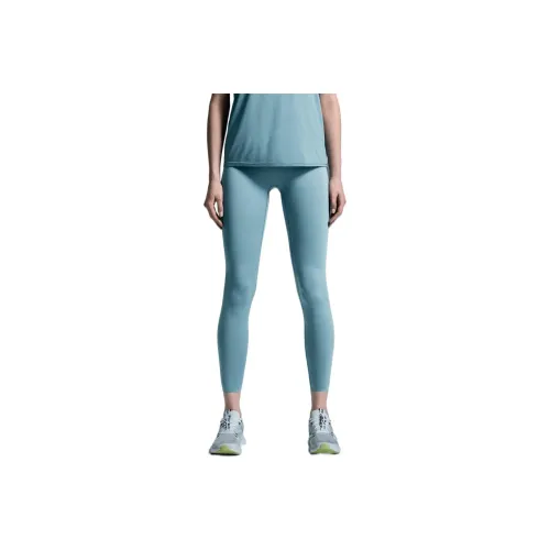 On Core Tights Knitted Sports Pants Women's Green Purple Blue