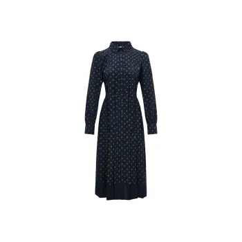 HAZZYS Long Sleeved Dresses Women's Navy Blue