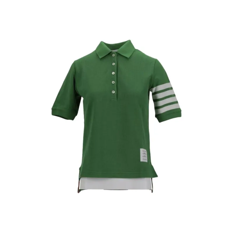 THOM BROWNE· Polo Shirt Men's Green-0