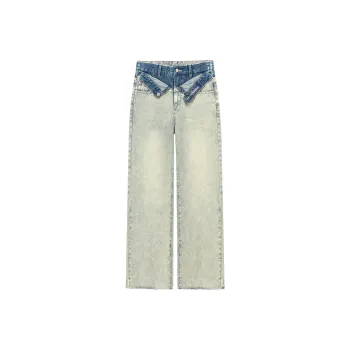 CHUU Jeans Women's Light Denim Blue