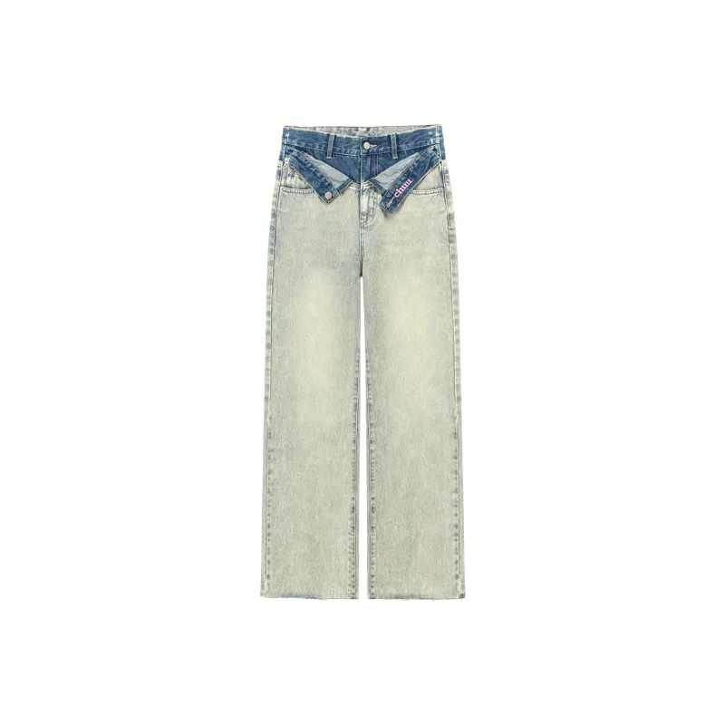 CHUU Jeans Women's Light Denim Blue-0