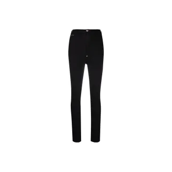 PHILIPP PLEIN Stonewashed Super High waisted Jeggings