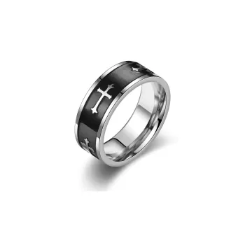 FAIRWHALE Titanium Steel Rings Unisex