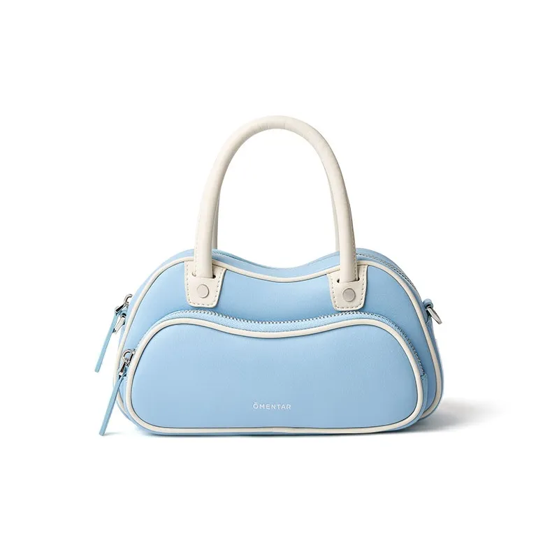 Omentar Cow Leather Crossbody One Shoulder Handbag Women's Multicolor-8