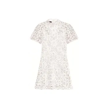 Maje Sequin-embellished Crochet Minidress
