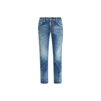 DSQUARED 2 Distressed Cropped Jeans