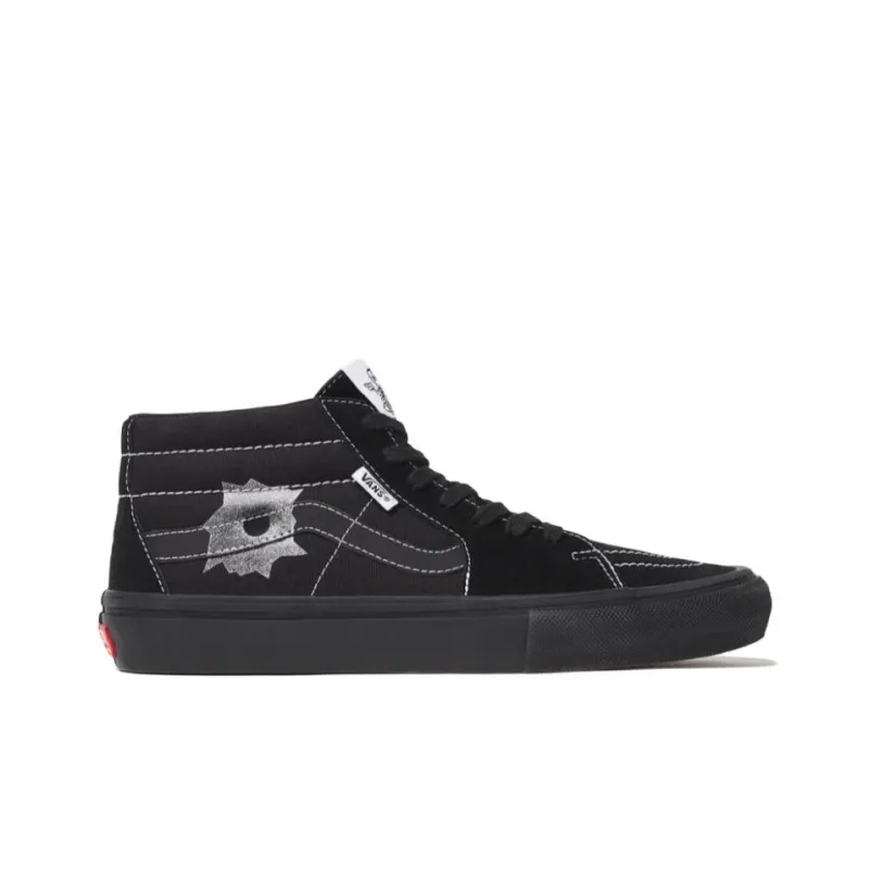 Vans Skate Grosso Mid Supreme X Nate Lowman Black-1
