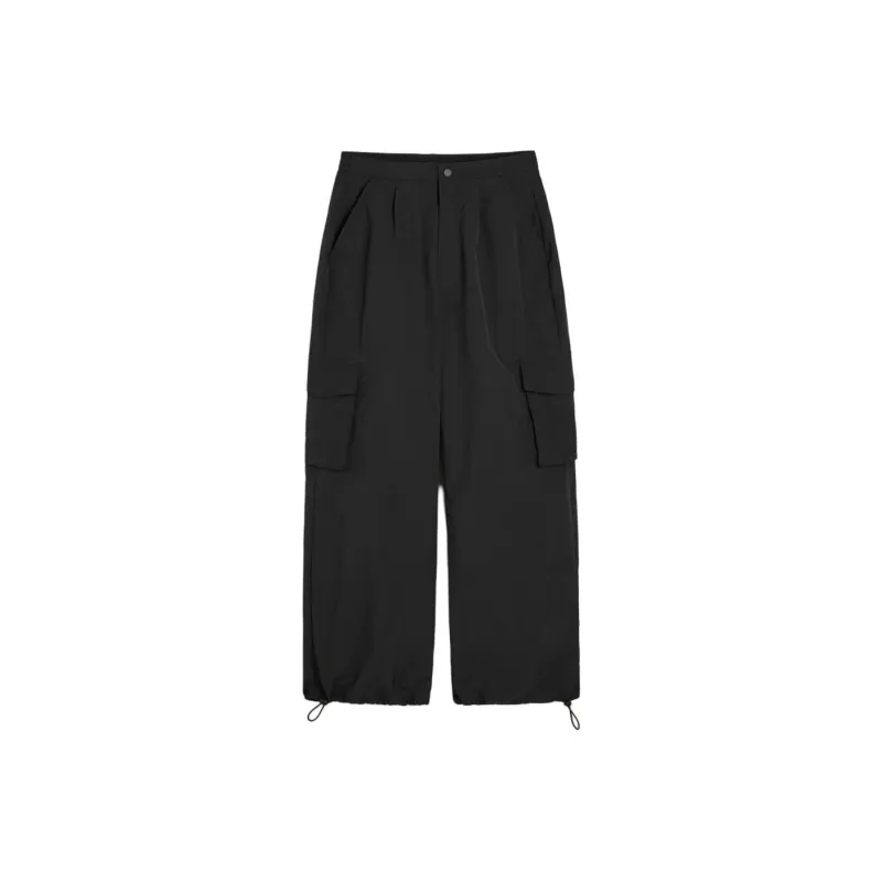 Hollister Cargo Pants Women's Black-0