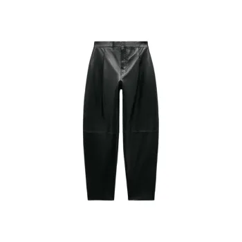 ZARA Halloween Limited Edition Series Leather Pants Women's Black