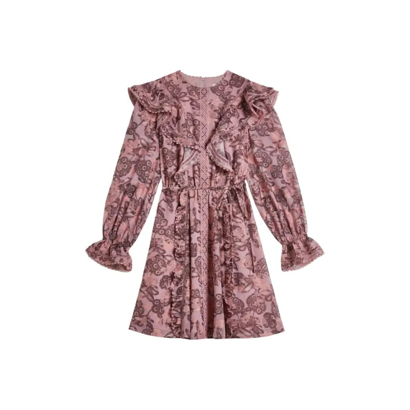 Ted Baker Long-Sleeved Dresses Women's Light Pink-0