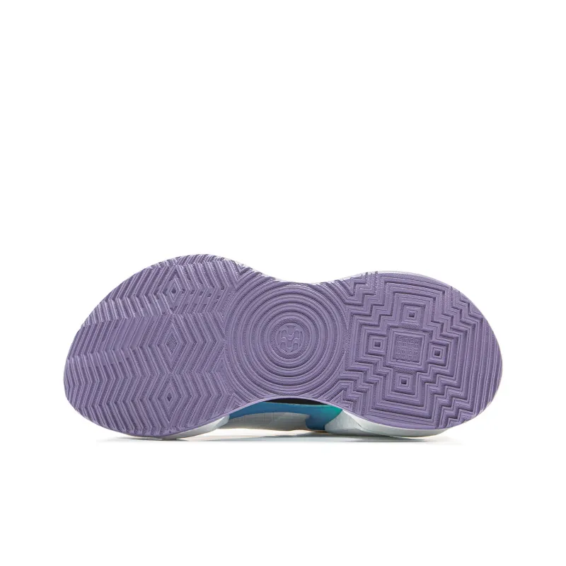 LiNing Shadow 3 ESSENTIAL Cushioning Support Rebound Low Top Casual Running Shoes Women's White Blue Purple-6