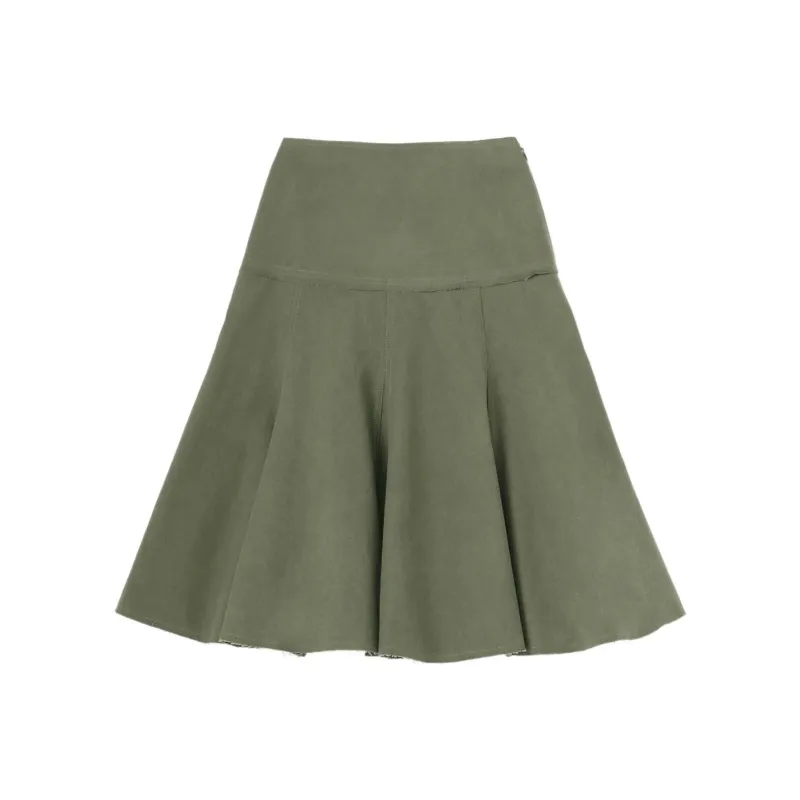 Yohji Yamamoto Casual Short Skirts Women's Green-0