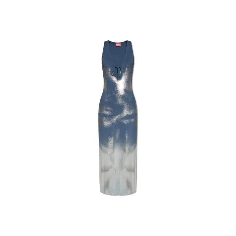 DIESEL Sleeveless Dresses Women's Dark Blue-0