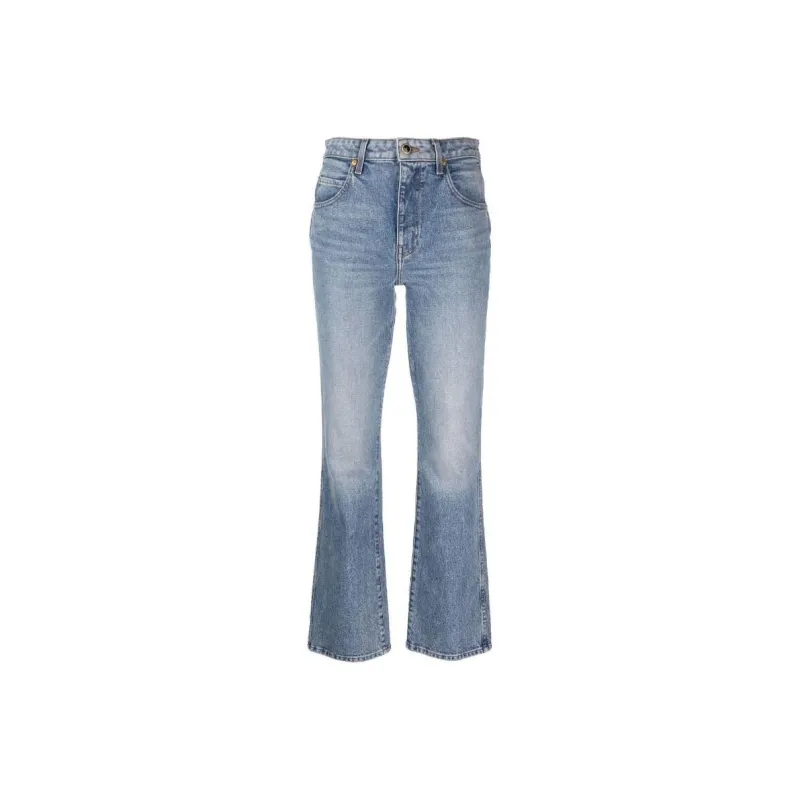KHAITE Danielle Straight leg Jeans-0