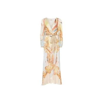Temperley London Graphic-print Wrap Dress