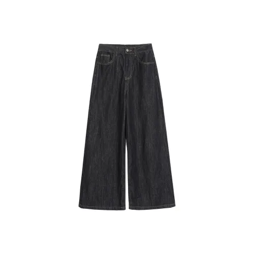 WEEKEND HUB Jeans Women's Navy Blue In Stock