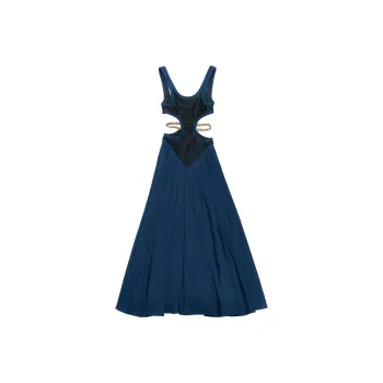 Christopher Kane Sleeveless Dresses Women's Midnight Blue