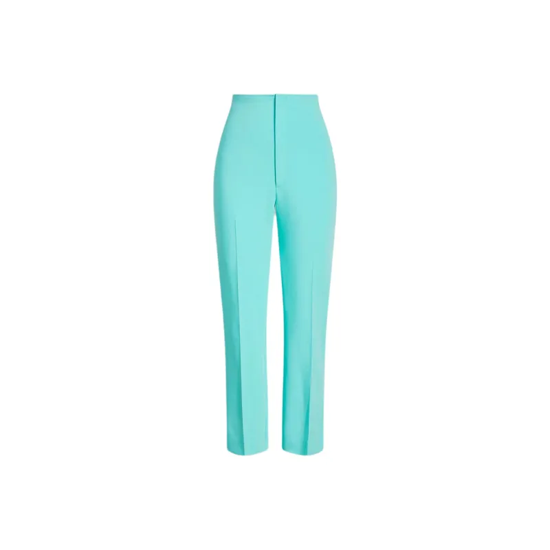 SCANLAN THEODORE Tailored Slim Trouser Suit Trouser Women's Turquoise/Green Turquoise Stone Color-0