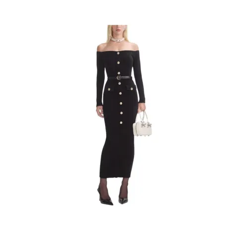 Self portrait Chenille Knit Midi Dress