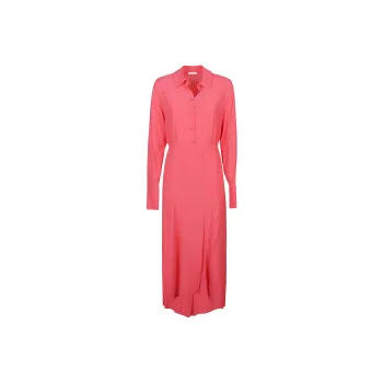 Patrizia Pepe Long Sleeved Dress Women's Watermelon Red