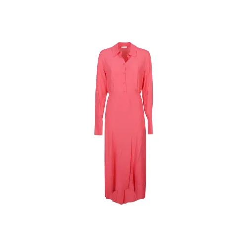 Patrizia Pepe Long Sleeved Dress Women's Watermelon Red