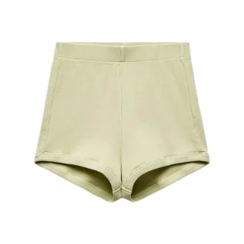 ZARA Casual Shorts Women's Light Green