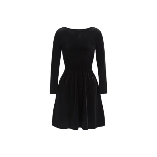 ETRO Printed Chenille Midi Dress With Ribs