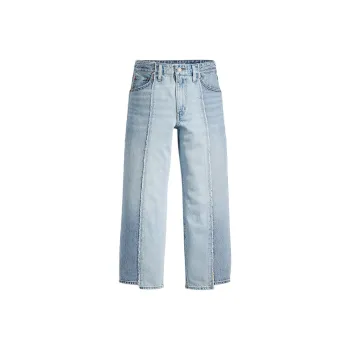Levis Baggy Dad Mid rise Cropped Jeans