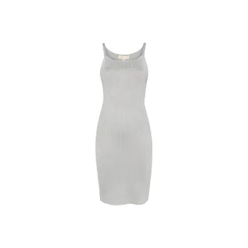 MICHAEL KORS SS24 Slip Dress Women's Silver
