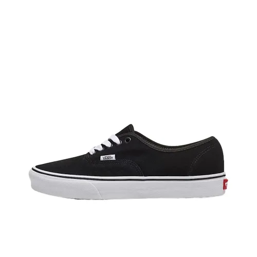 Vans Authentic Slip Resistant Low Top Skateboard Shoes Unisex Black