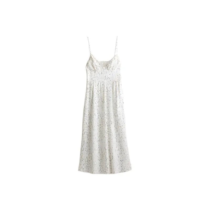 H&M Slip Dresses Women's White-0