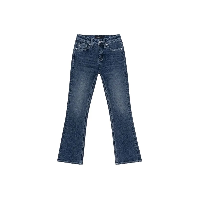 MISS ME Jeans Women's Ink Tidal Blue-0