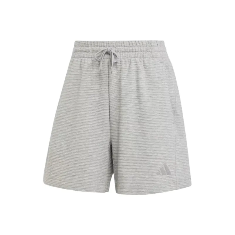 Adidas All Szn Casual Shorts Women's Medium Gray-0