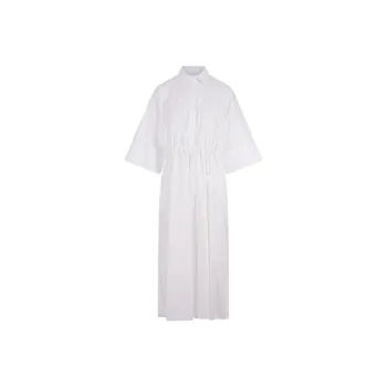 'S MAX MARA Gathered Drawstring Dress