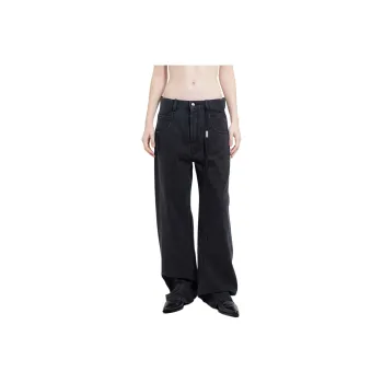 Ann Demeulemeester Bami High Waist Straight Leg Jeans