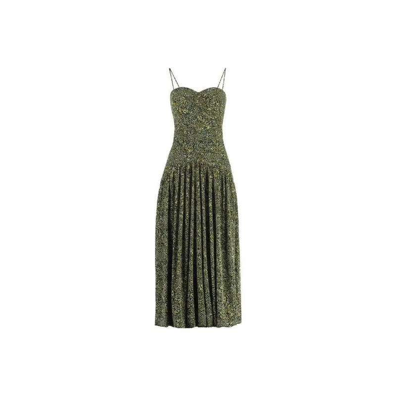 ISABEL MARANT Elizabeth Sleeveless Midi Dress-0