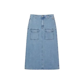 Teenie Weenie Denim Long Skirt Women's