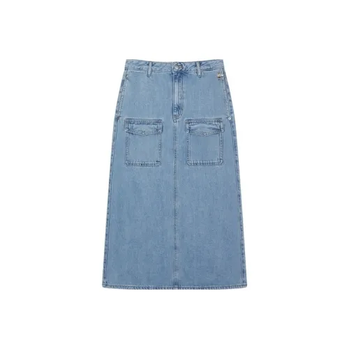 Teenie Weenie Denim Long Skirt Women's