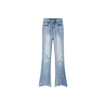 SNZX Jeans Women's Light Blue Pants