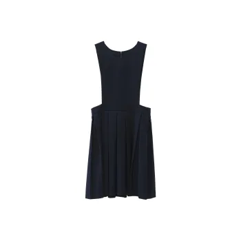 Fstudio Sleeveless Suit Dress Women's Navy Blue