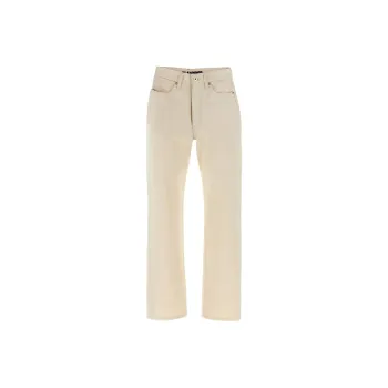 JIL SANDER SS25 Jeans Women's Beige
