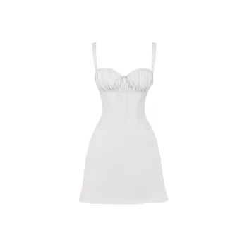 HOUSE OF CB Slip Dress Women's White/White