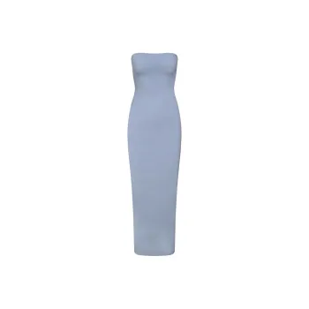 SKIMS FITS EVERYBODY TUBE DRESS Sleeveless Dress Women's Slate/Stone Plate Color
