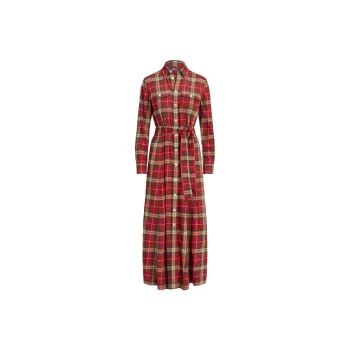 Polo Ralph Lauren Long-Sleeved Dresses Women's Red