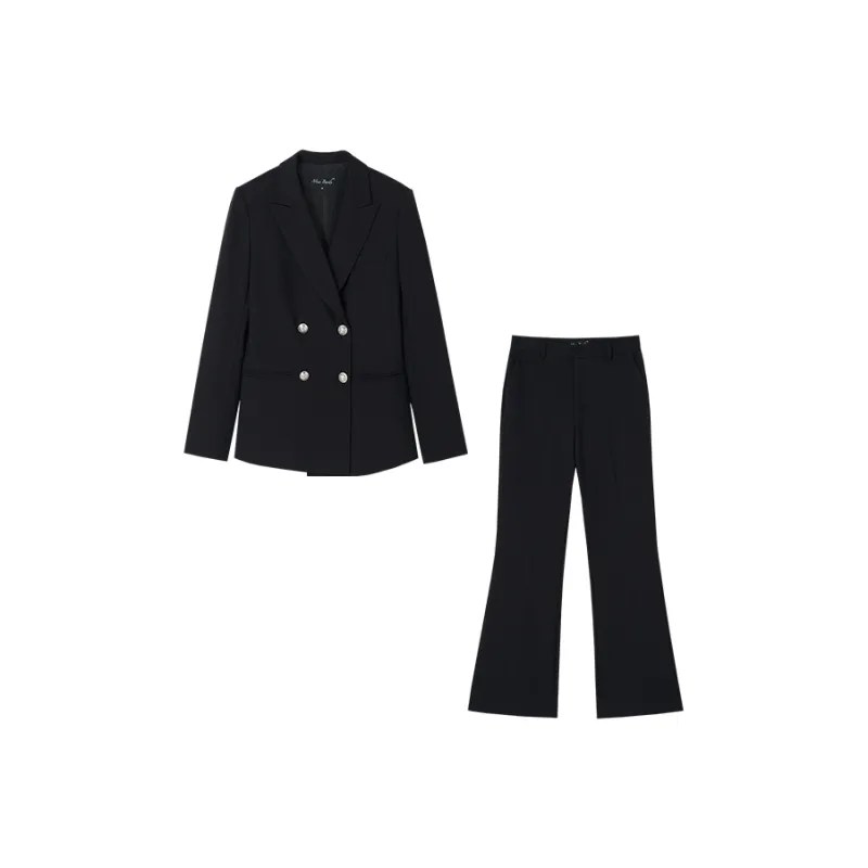 Miss Burde Business Suits Women's Black-0