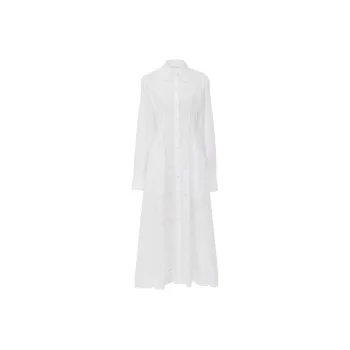 Chloé Long-Sleeved Dresses Women's White